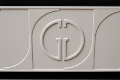GD-00001 Консоль Spinola черно/серая 109*40*80см