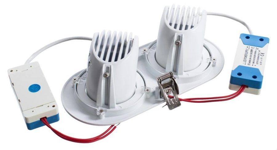 Точечный встраиваемый светильник Arte Lamp CARDANI A1212PL-2WH