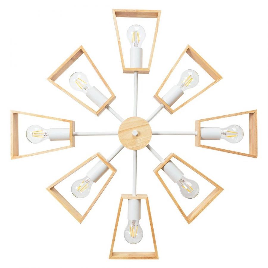Люстра на штанге Arte Lamp BRUSSELSA8030PL-8WH
