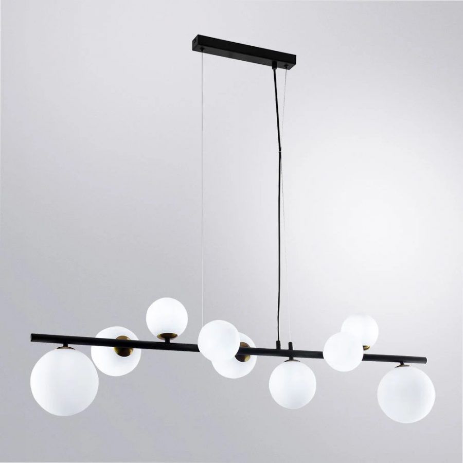 Подвесная люстра Arte Lamp GEMINI A2243SP-9BK