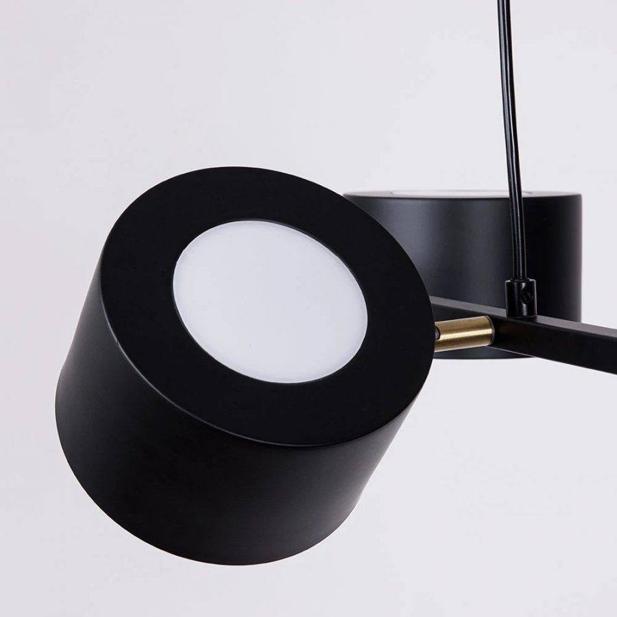 Люстра на штанге Arte Lamp SEBASTIAN A7051SP-4BK