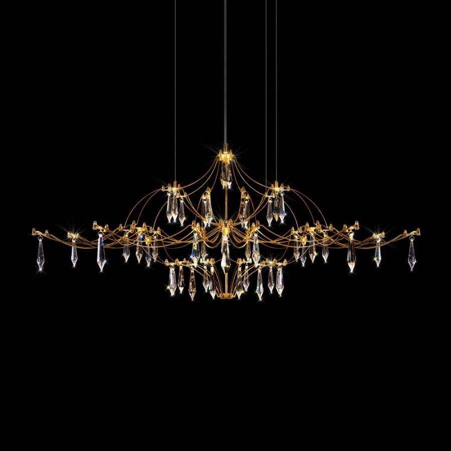 10587/1000 Gold Asfour Подвесной светильник LOFT IT Mira