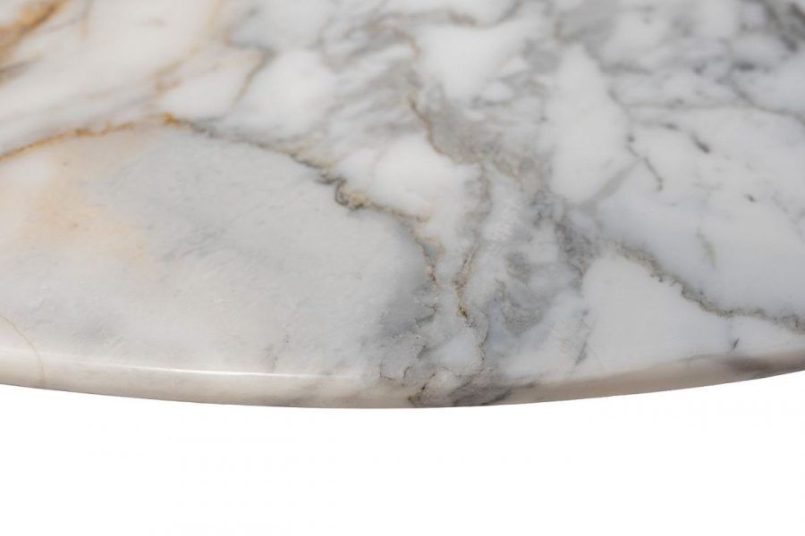 160KD-26501 Стол журнальный, мрамор Арабескато Корчия (Arabescato Corchia) d60*40см
