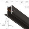 Шинопровод 4-контактный встраиваемый Uno Lightstar 509237P