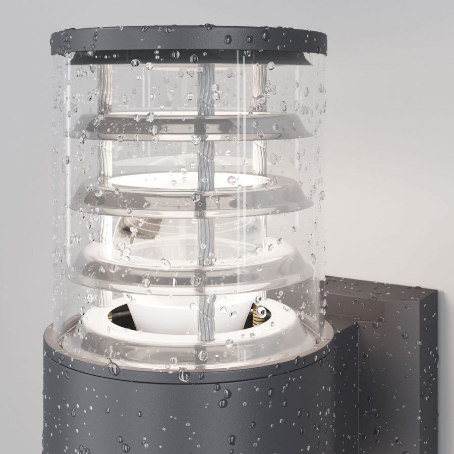 Уличный настенный светильник Outdoor O576WL-02GR