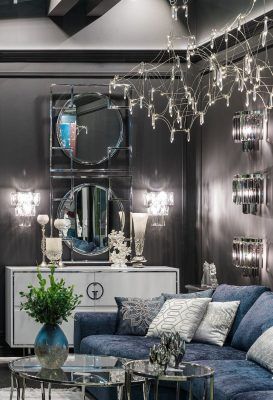 KFE1120 Зеркало квадратное в металл. раме цвет хром 83*83см