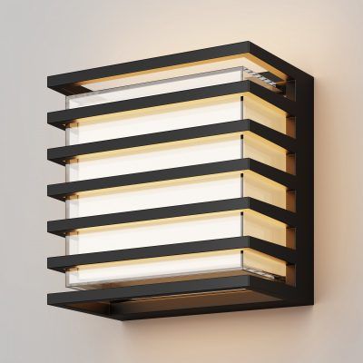 Уличный настенный светильник Outdoor O020WL-L10B3K