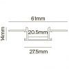 Профиль Led Strip ALM011S-2M