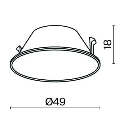 Комплектующие для светильника Technical Ring057-7-MG