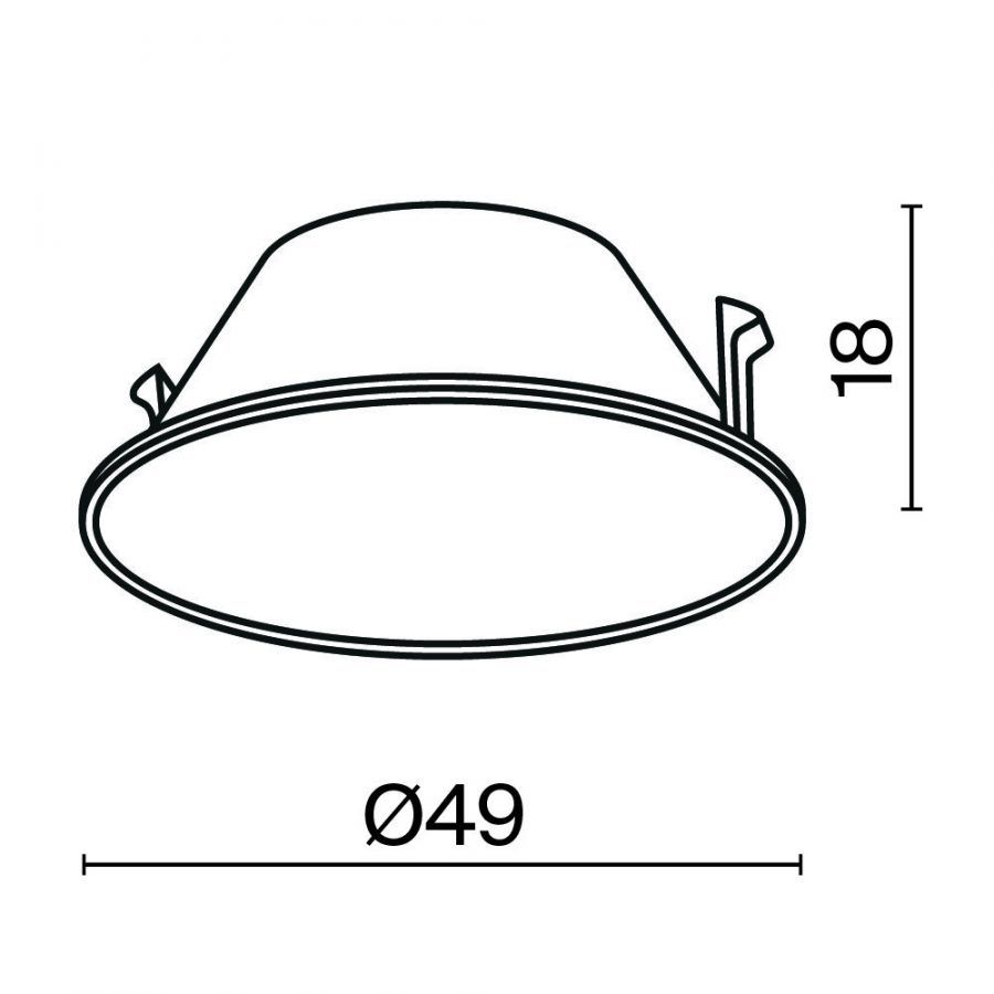 Комплектующие для светильника Technical Ring057-7-MG