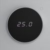 Терморегулятор электронный VOLTUM S70 с индикацией и датчиком, для теплого пола, (серый)