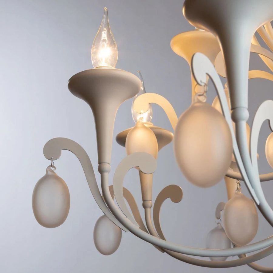 Подвесная люстра Arte Lamp MONTMARTRE A3239LM-12WH