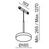 Трековый светильник Technical TR123-4-15W-DS-B