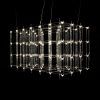 Люстра Cosmic Glass ячейка 20*20 см L120*75*60 хром