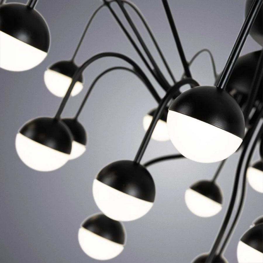 Потолочная люстра Arte Lamp DEXTER A3619PL-24BK