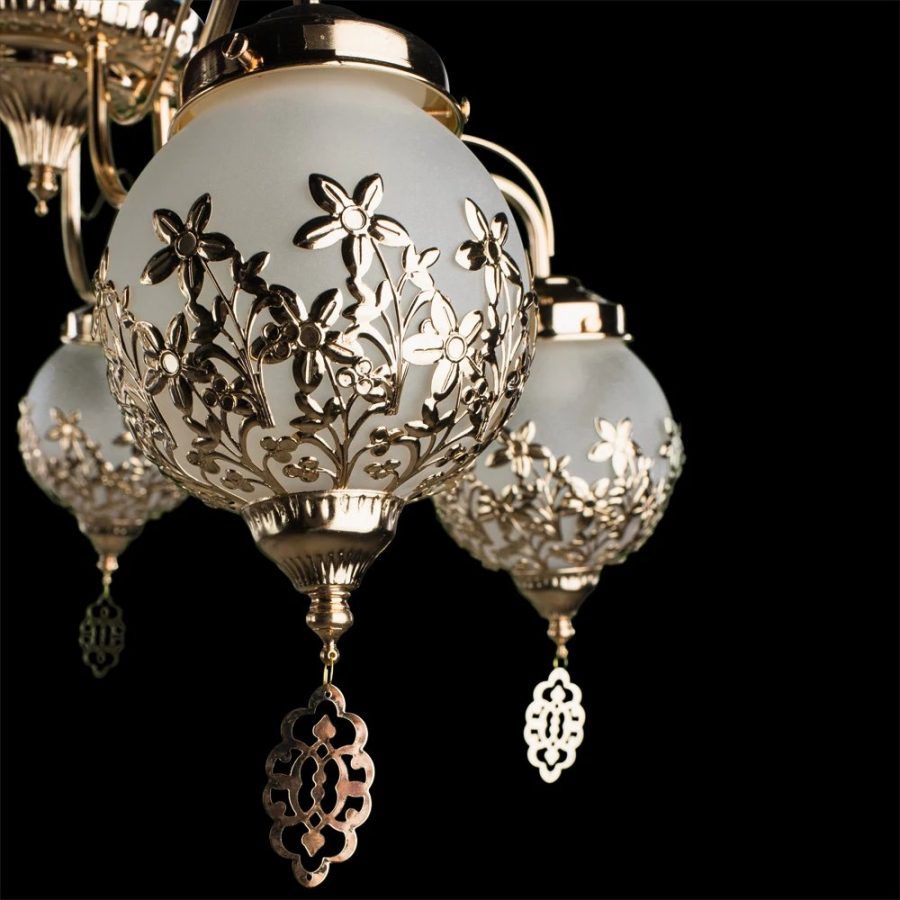 Потолочная люстра Arte Lamp MOROCCANA A4552PL-5GO