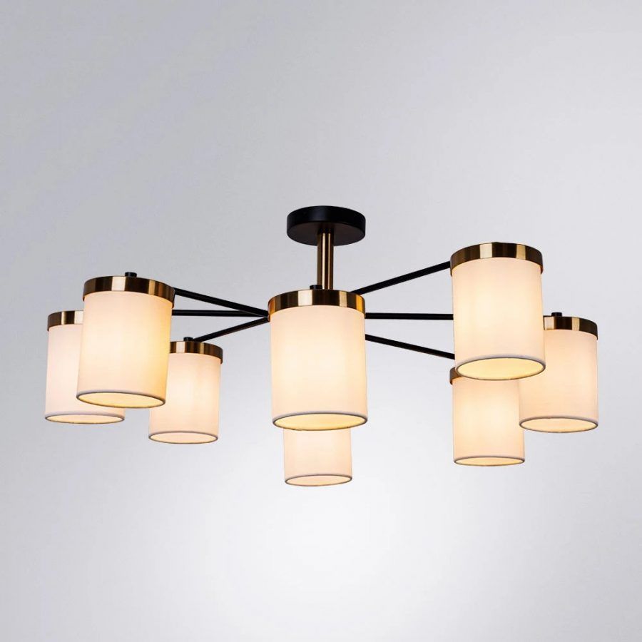 Потолочная люстра Arte Lamp MODELLO A4099PL-8BK