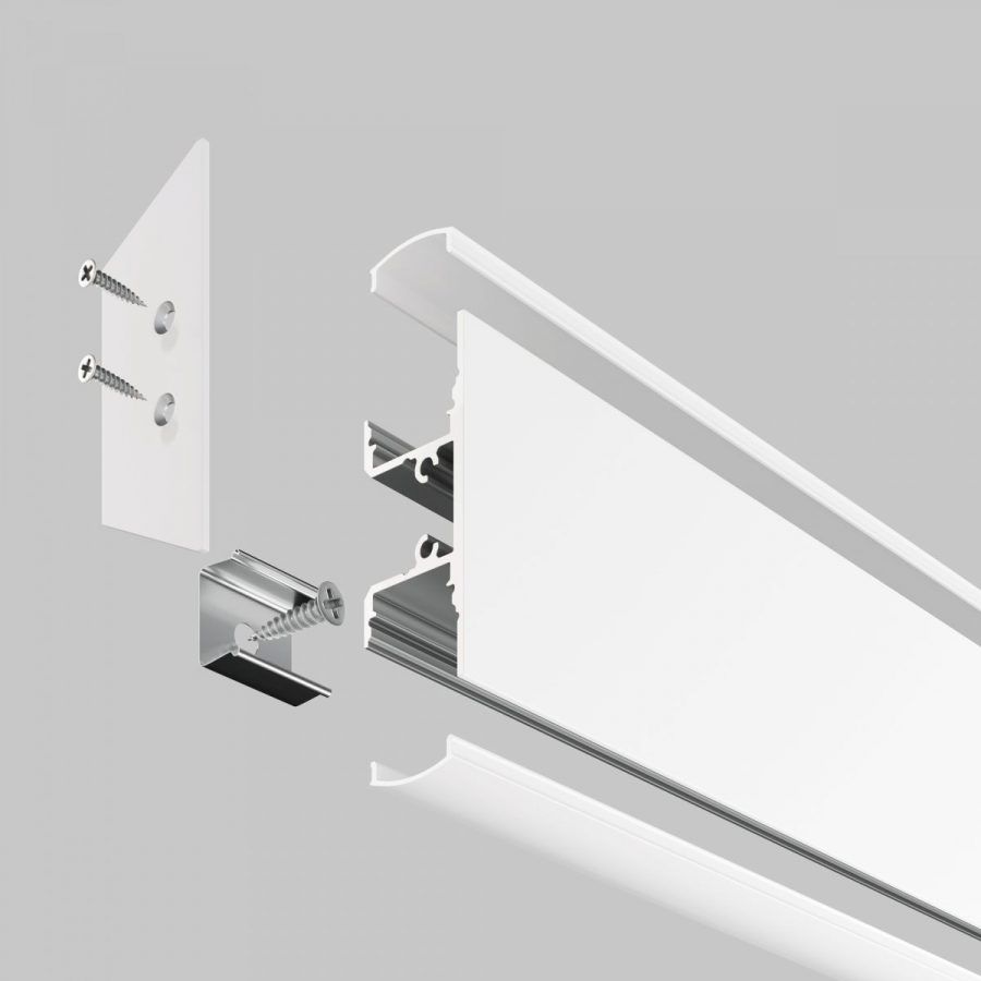 Профиль Led Strip ALM-1848-W-2M