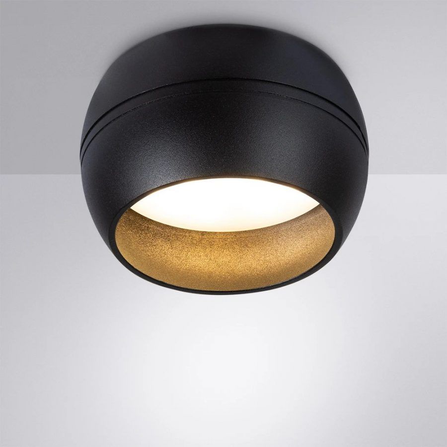 Точечный накладной светильник Arte Lamp GAMBO A5551PL-1BK