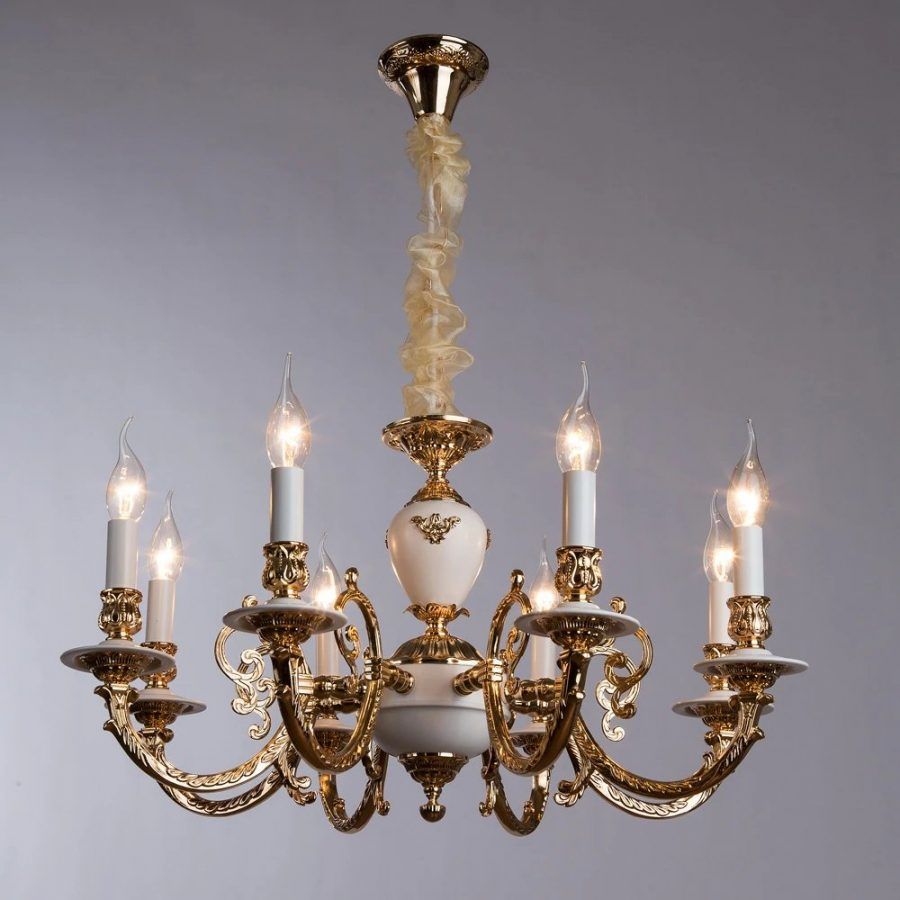 Подвесная люстра Arte Lamp LUISA A8020LM-8WG