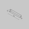 Трековый светильник Technical TR080-4-10WTW-B