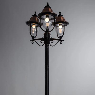 Уличный светильник Arte Lamp BARCELONA A1486PA-3BK