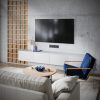 Розетка телевизионная встраиваемая VOLTUM S70 TV+RJ45 кат. 6, (черный матовый)