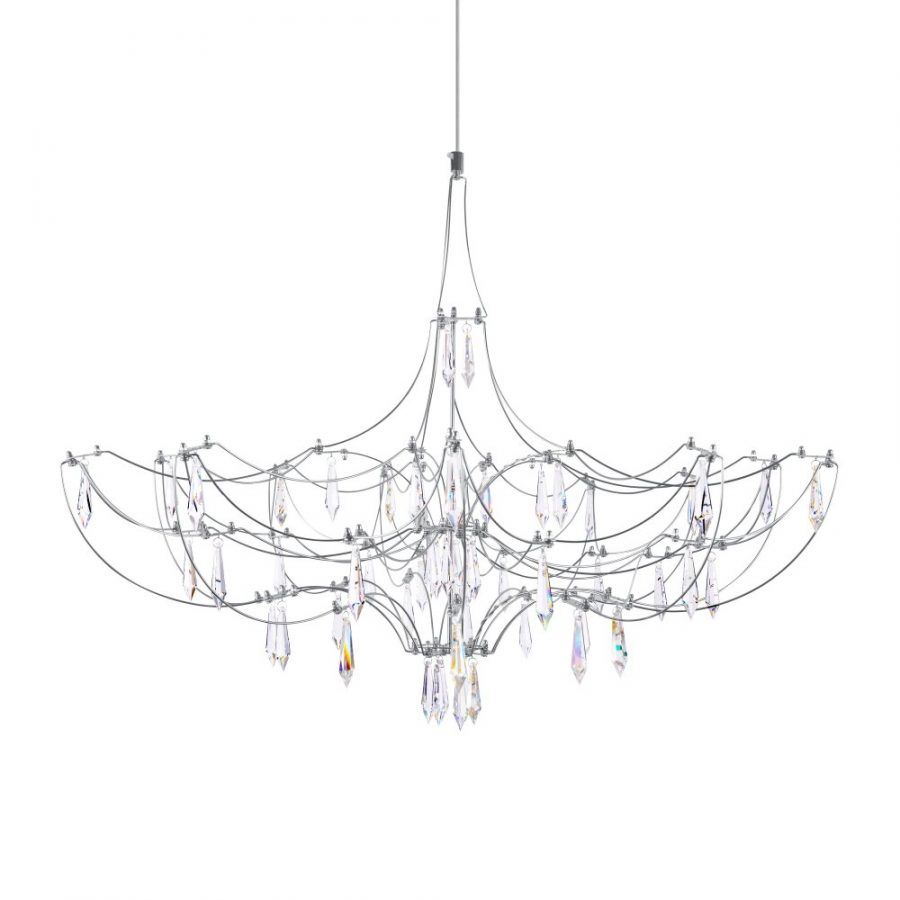 10589/900 Silver Asfour Подвесной светильник LOFT IT Mira