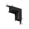 Соединитель для шинопровода Denkirs SMART HIDE TR2118-BK