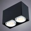 Точечный накладной светильник Arte Lamp PICTOR A5655PL-2BK