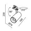 Трековый светильник Technical TR197-3-20WCCT-M-W
