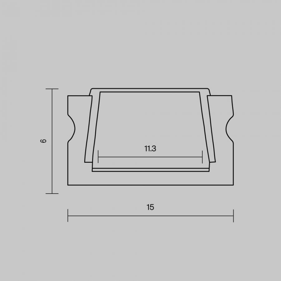 Профиль Led Strip 631003