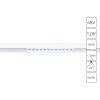 Магнитный трековый светильник Arte Lamp LINEA A4674PL-1WH