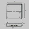 Панель управления Lighting control DRC034-8-B