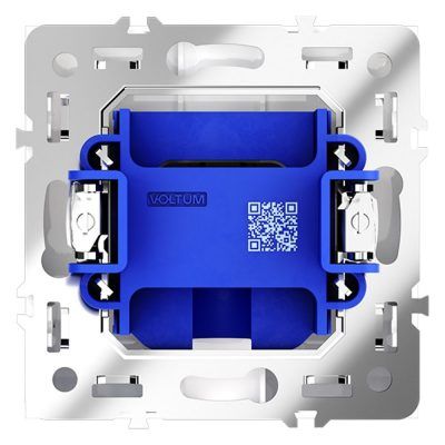 Вывод кабеля VOLTUM S70, (белый глянцевый)