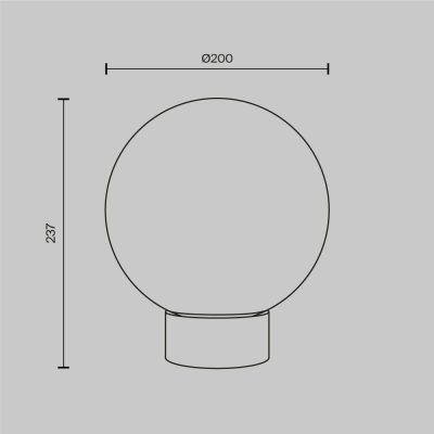 Настольный светильник Maytoni MOD321TL-01G3