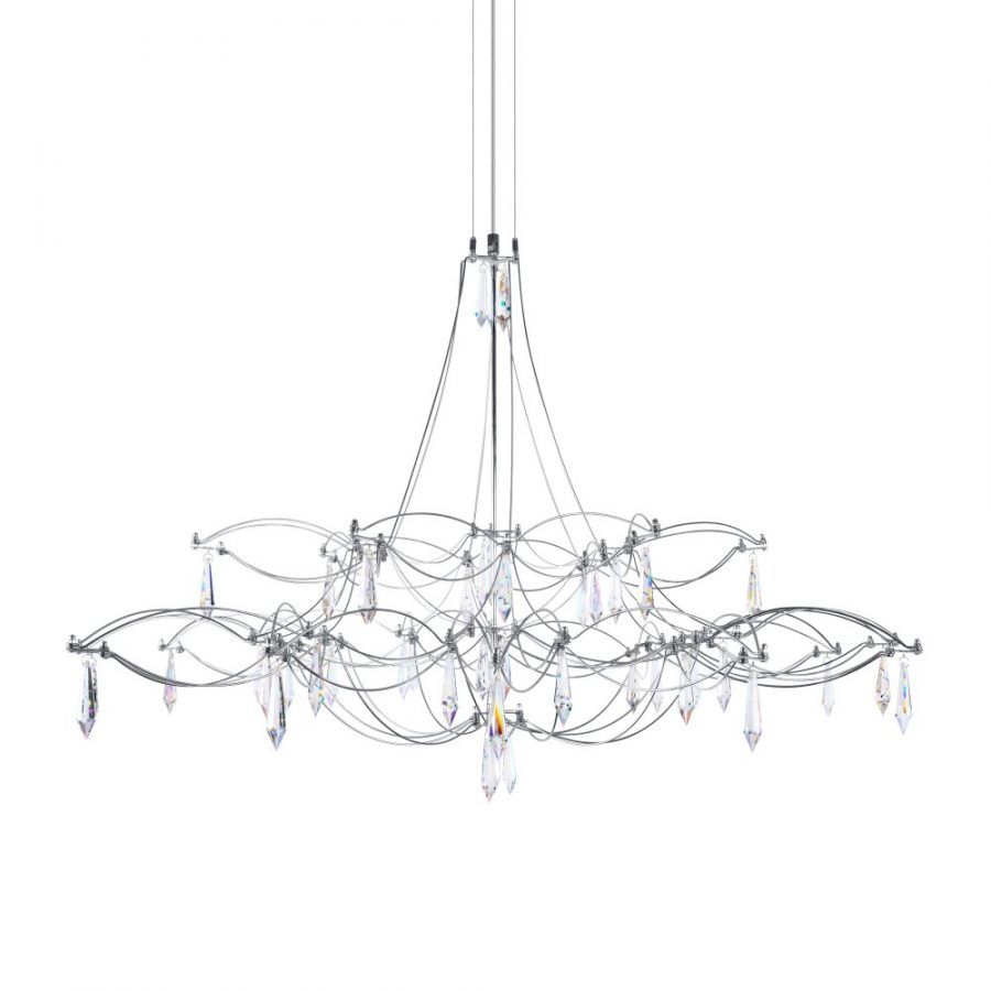 10590/1000 Silver Asfour Подвесной светильник LOFT IT Mira