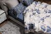 144HF-10405 Простыня тенсель синяя 270*280