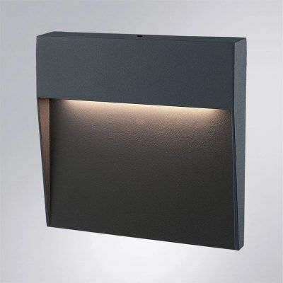 Подсветка для лестниц Arte Lamp PIAZZA A3224AL-1BK