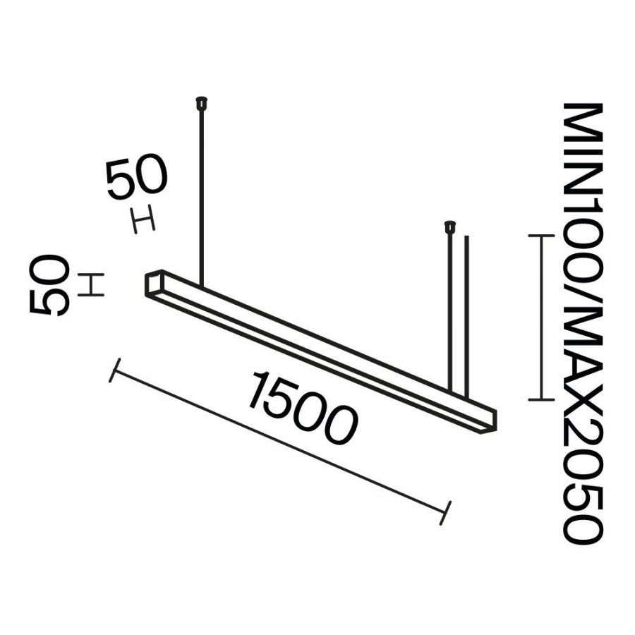 Линейный светильник Technical LL312029