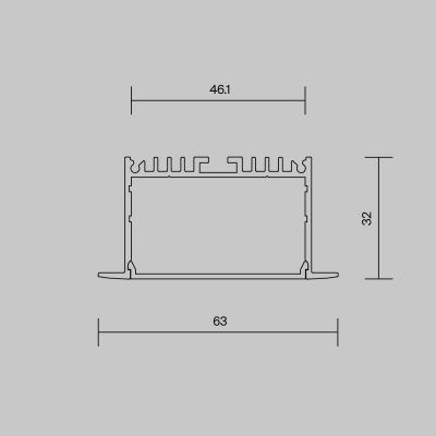Профиль Led Strip 632004