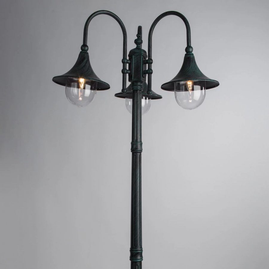 Парковый светильник Arte Lamp MALAGA A1086PA-3BG
