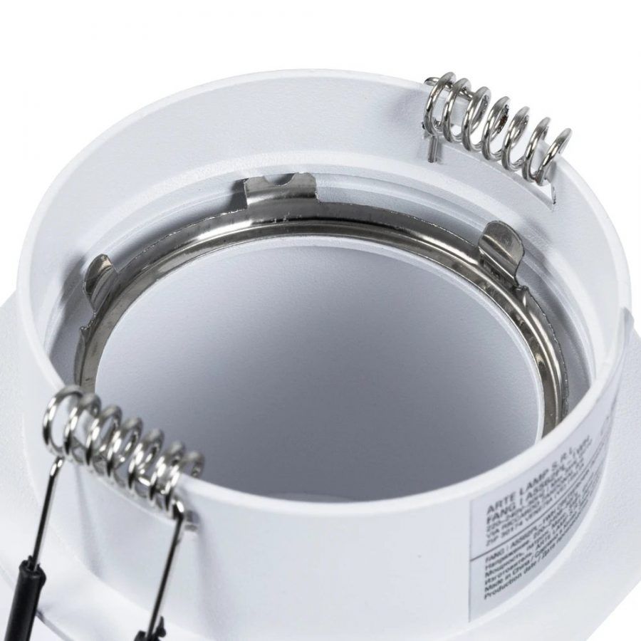 Точечный встраиваемый светильник Arte Lamp FANG A5562PL-1WH