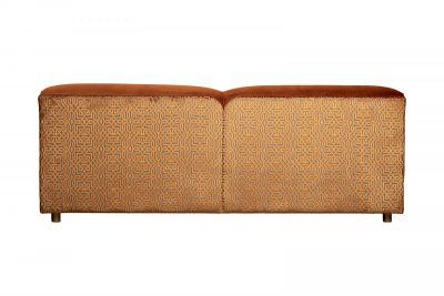 Диван Треви(Trevi) 230М(К) трехм раскл с кантом оранж Pad32+Lattice ORANG 232*103*88см