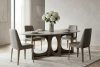 58DB-24056 Стол журнальный Травертин (Travertine) 120*120*29см