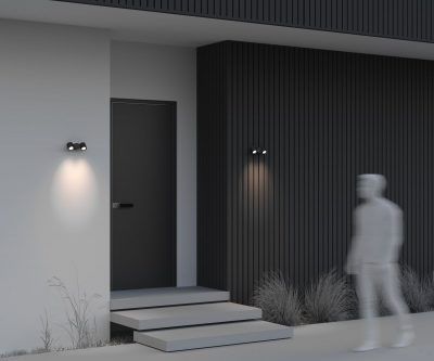 Уличный настенный светильник Outdoor O010WL-02B