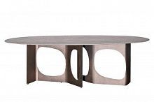 58DB-24236 Стол обеденный Травертин (Travertine), столешница травертин 240*110*76см