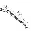 Трековый светильник Technical TR030-4-30WTW-DD2-B