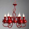 Подвесная люстра Arte Lamp VASO A6819LM-6RD