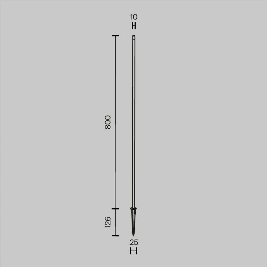 Ландшафтный светильник Outdoor O441FL-L1GF3K1
